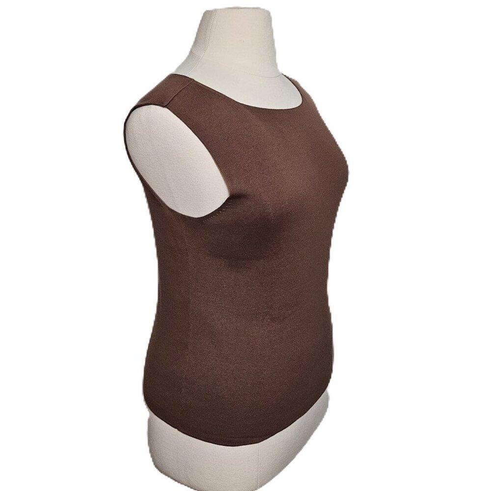 Coldwater Creek Sweater Knit Shell (silk/cotton) XL